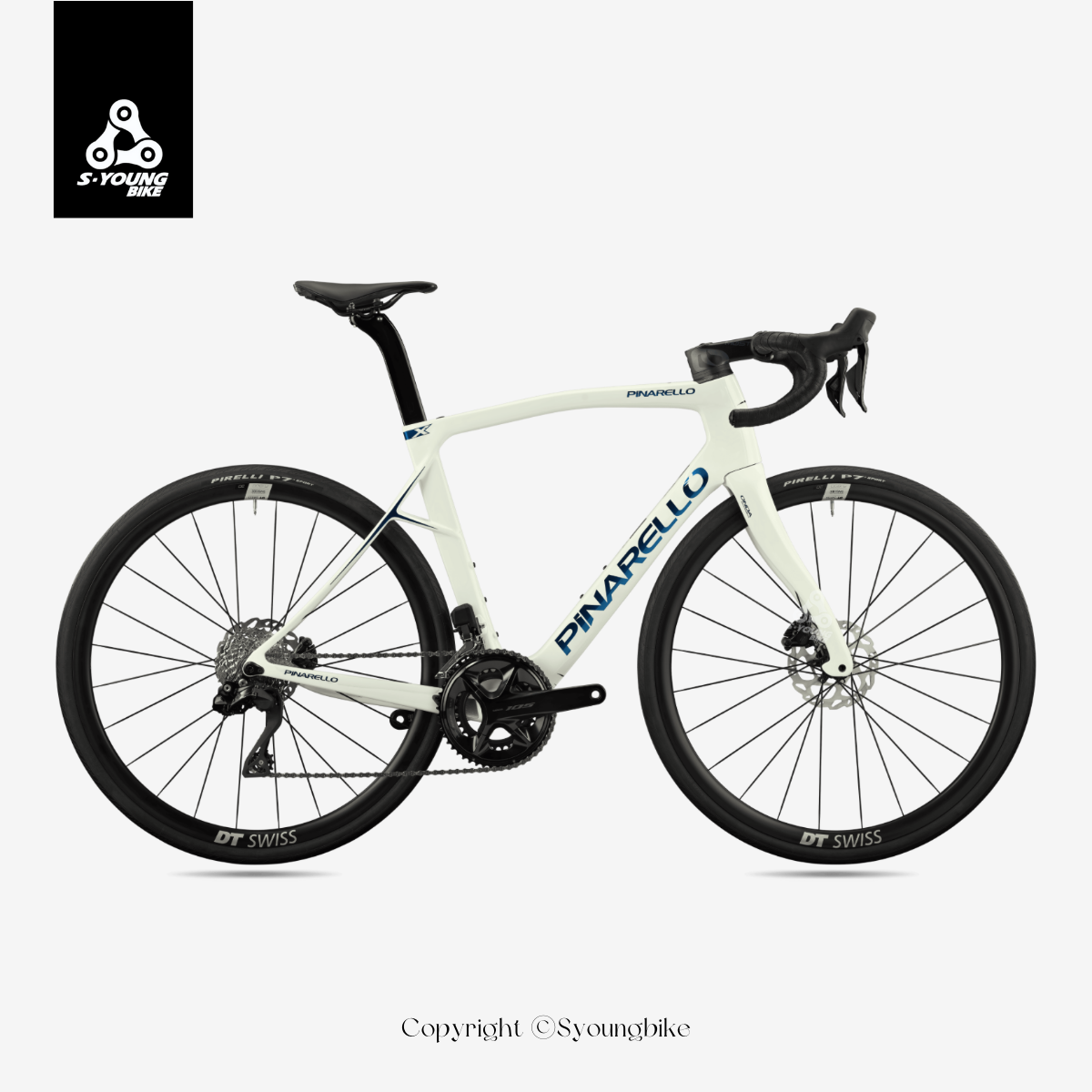絕版出清【PINARELLO】X5 105 DI2 成車 / G270 水晶白 XOLO Crystal White