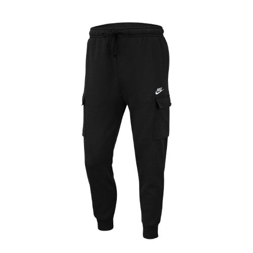 Nike Fleece Cargo Pants 大口袋 上寬下窄 縮口 棉褲 CD3130-010