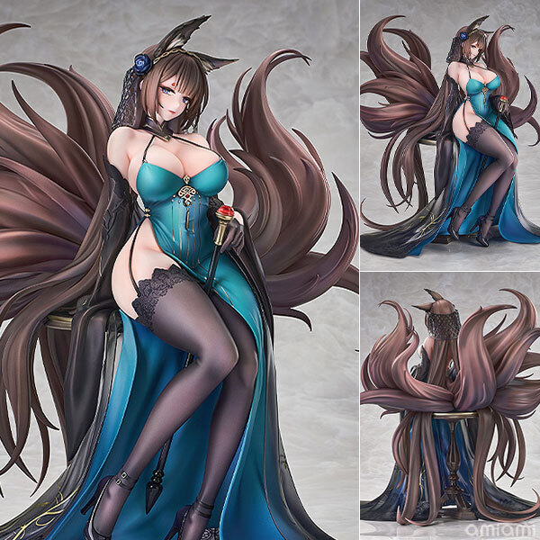 Apr Good Smile Arts Shanghai Azur Lane Amagi: Throne of Fallen Petals Ver. 1/7 Complete Figure Pre-order