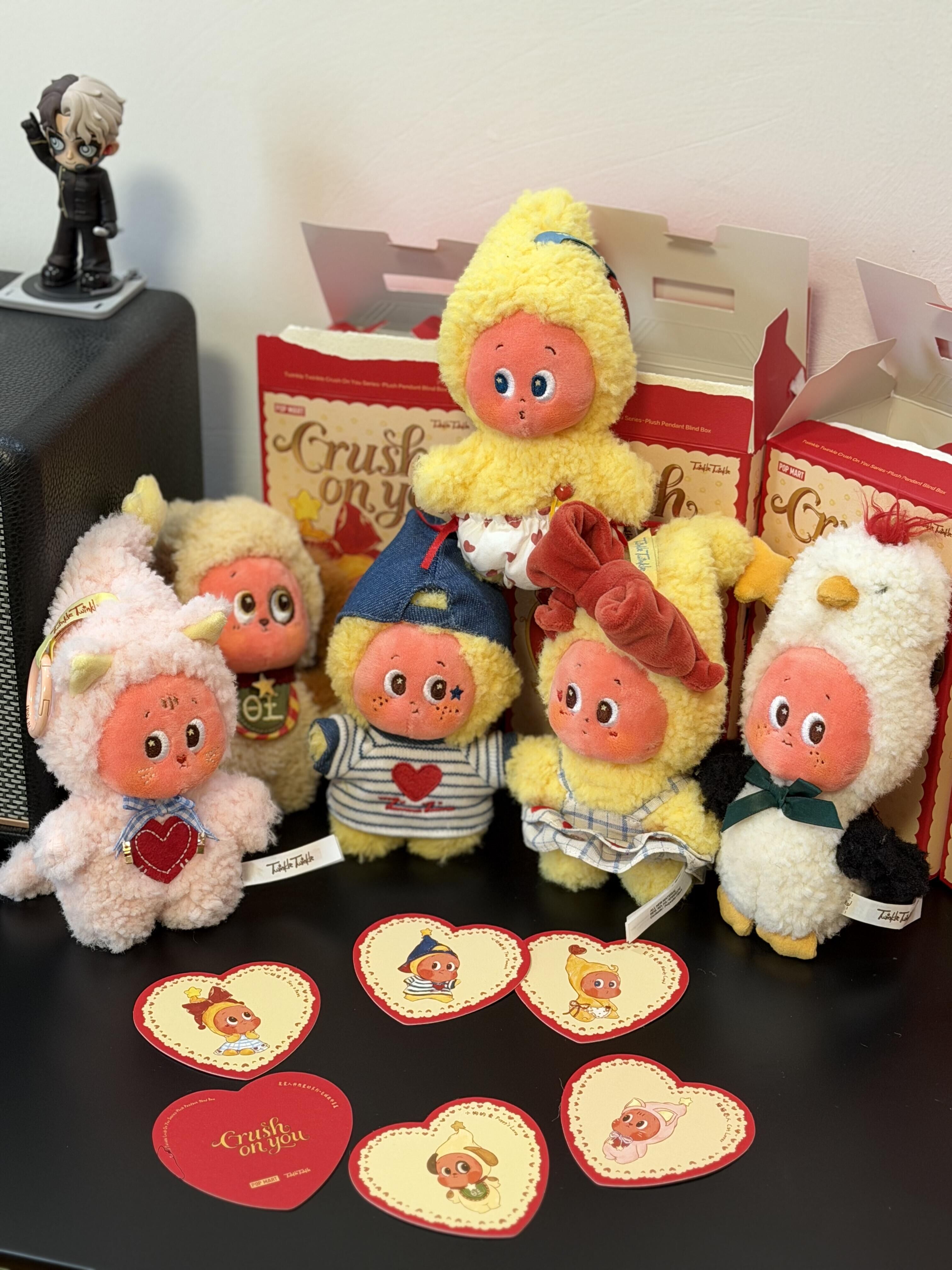 本週限時接單!! POPMART 泡泡瑪特 星星人 怦然星動系列 毛絨吊飾 鑰匙圈 吊飾 盲盒 6+2款 (任買兩件7-11免運)/預購