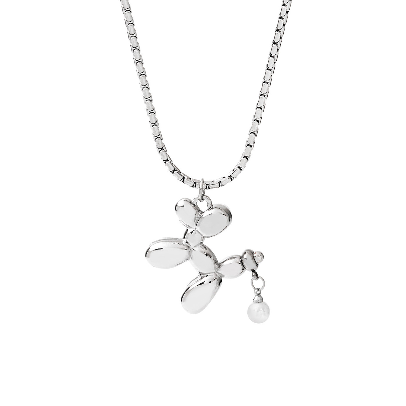 平價飾品,鋼飾,氣球狗,珍珠,項鍊