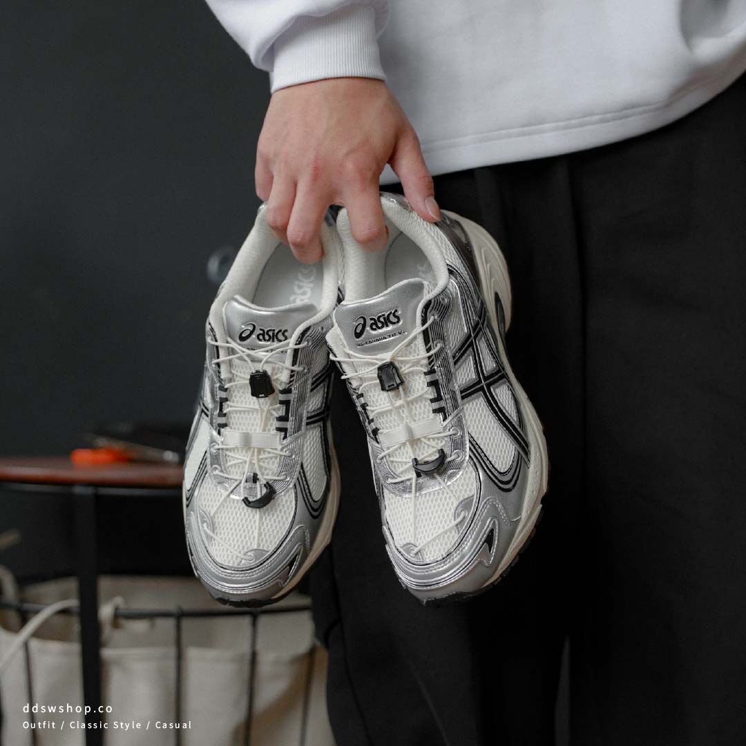 "代購" Asics Gel-Kahana TR V4 金屬白銀銅 抽繩復古鞋 1203A781-100