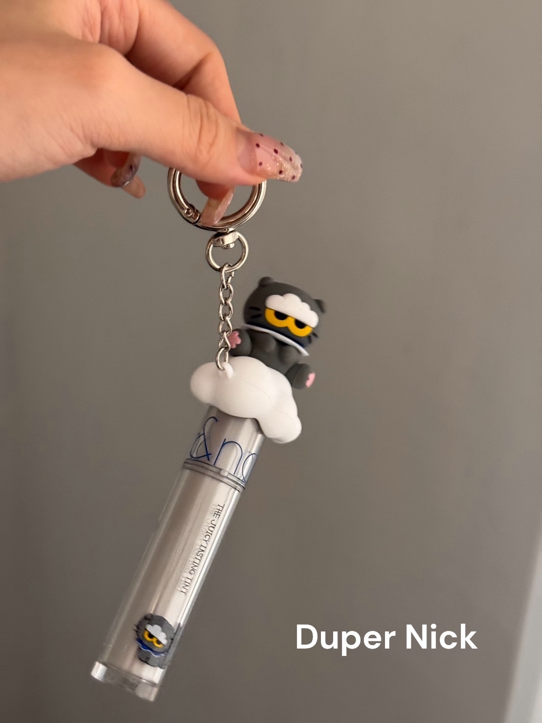 ZOA GD貓貓唇膏鑰匙釦