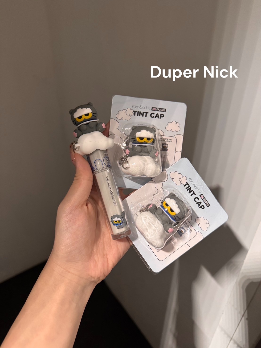 ZOA GD貓貓唇膏鑰匙釦