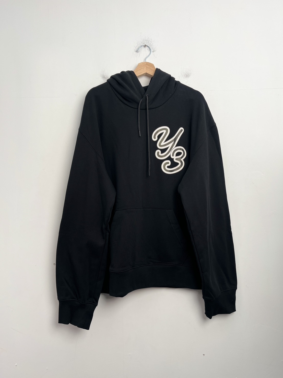 Y-3 GRAPHIC LOGO HOODIE SIZE XXL
