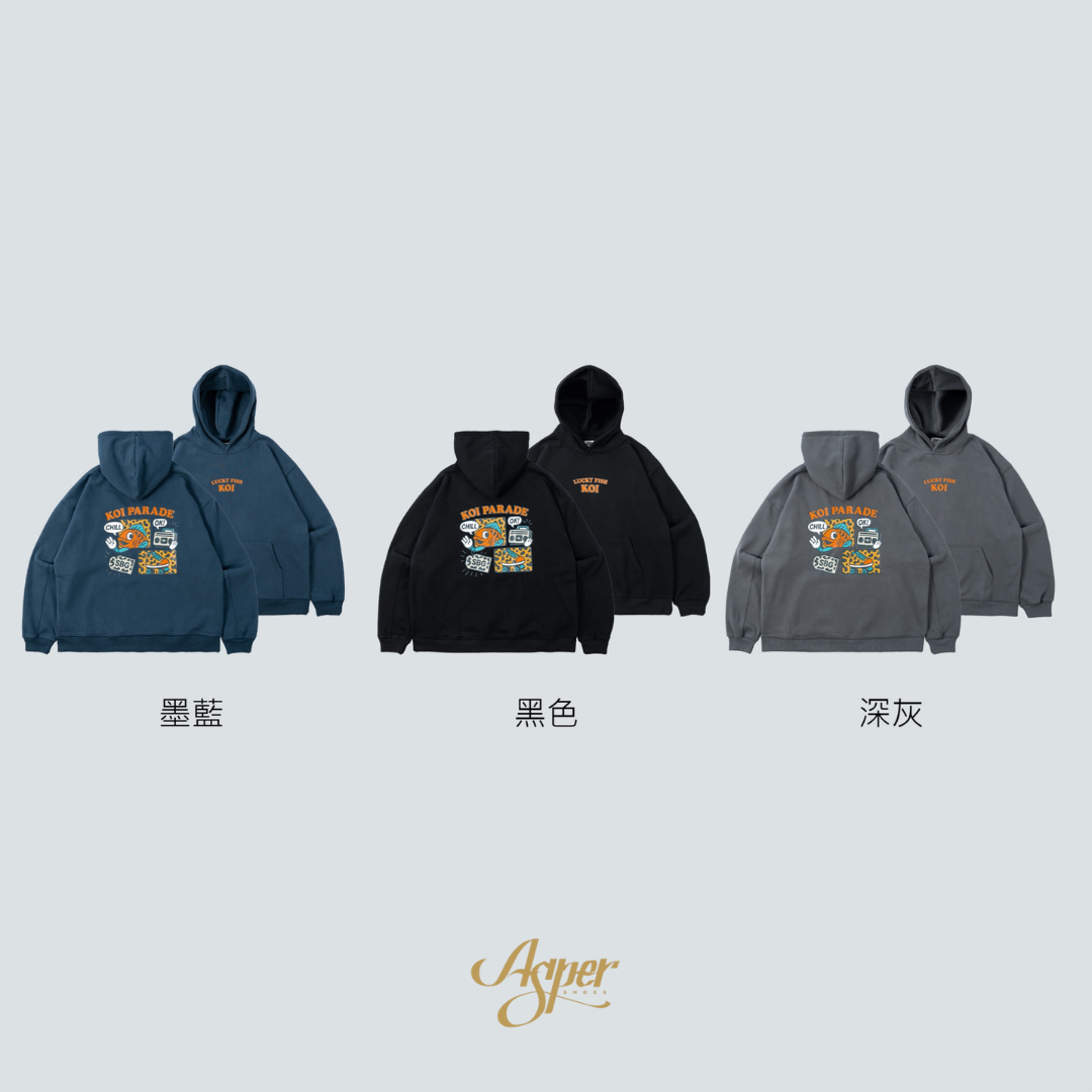 SBG 豹紋錦鯉寶寶絨帽T SB7006