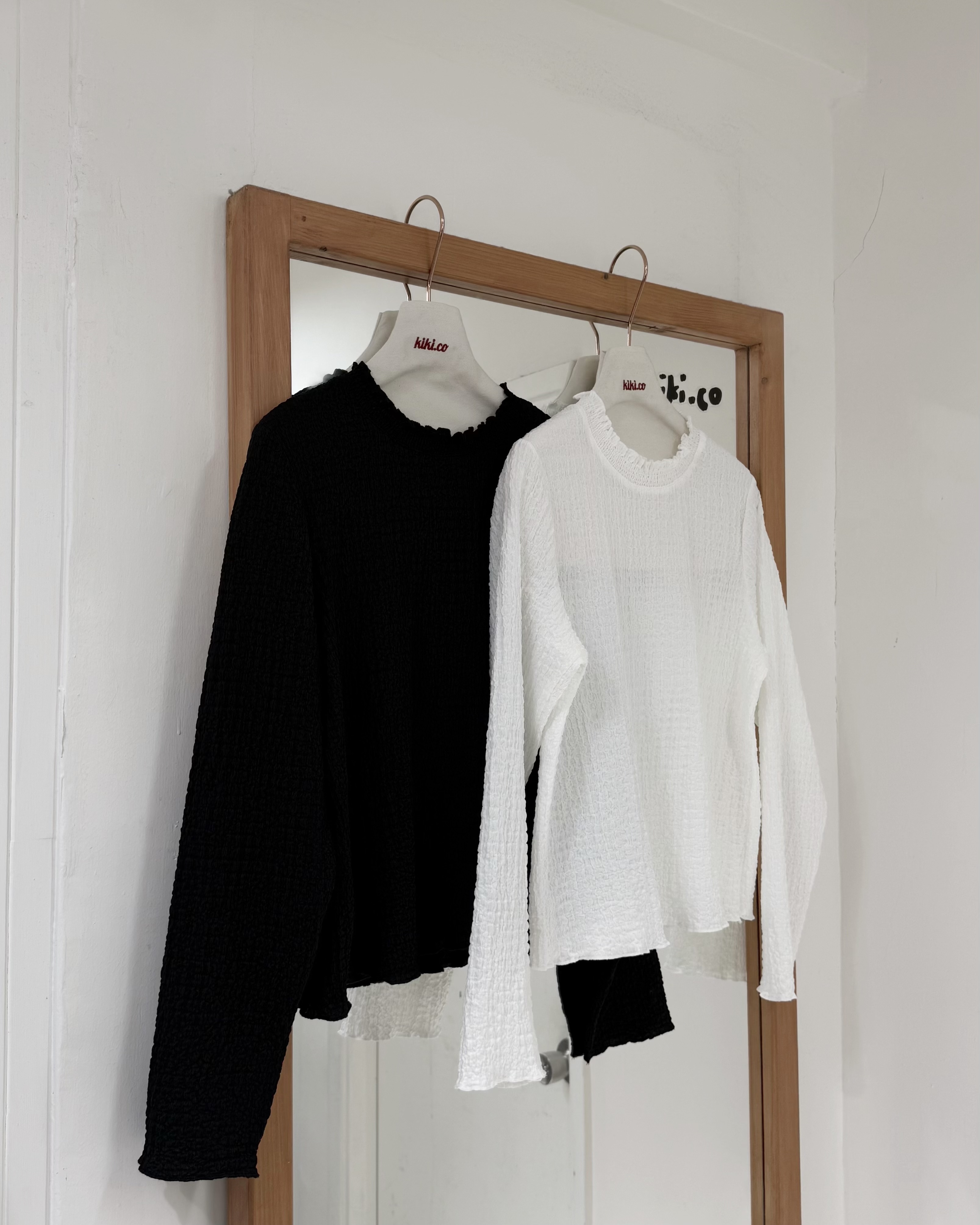 皺皺棉花邊領內搭