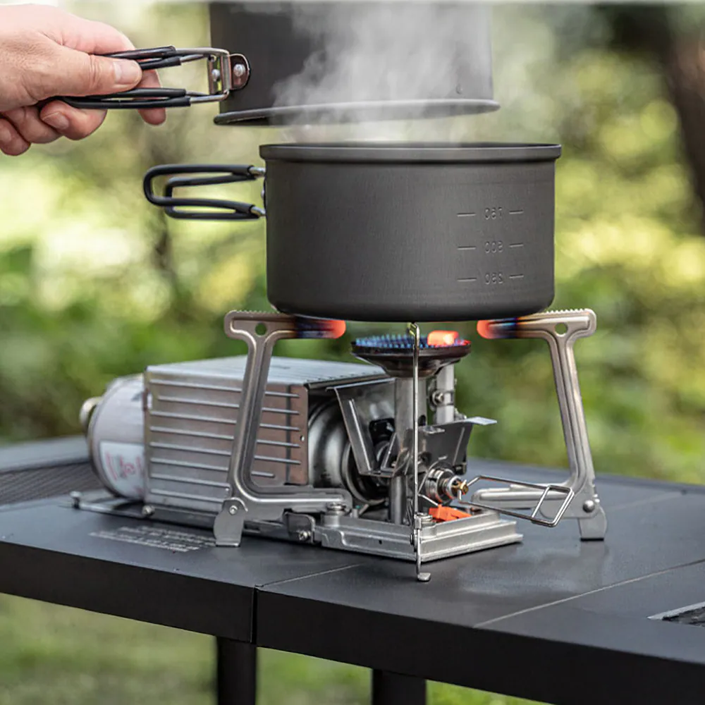 【KOVEA】CONTAINER STOVE 貨櫃爐/折疊卡式爐（附收納袋）