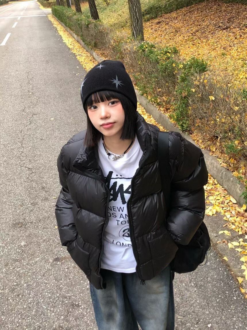 《K》韓國選貨-星光閃爍針織冷帽