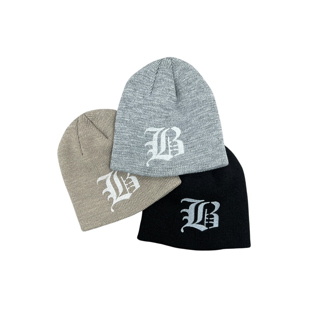 《K》韓國選貨-歌德字B針織冷帽