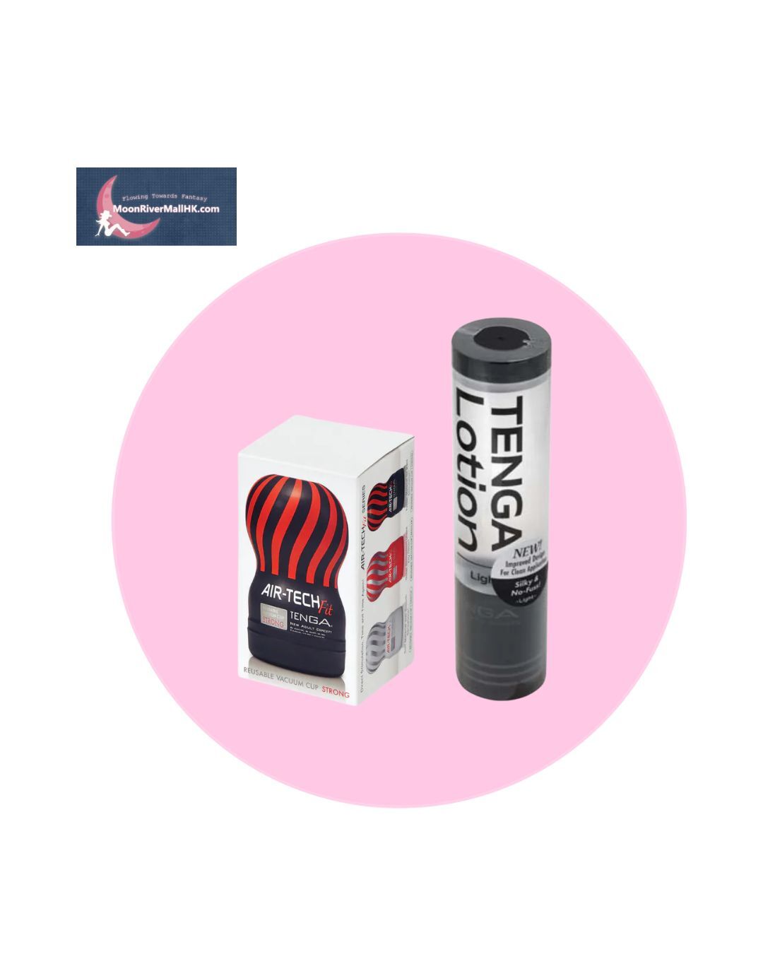 Tenga Air-Tech Fit 刺激型 短身飛機杯 & 潤滑劑 x 1