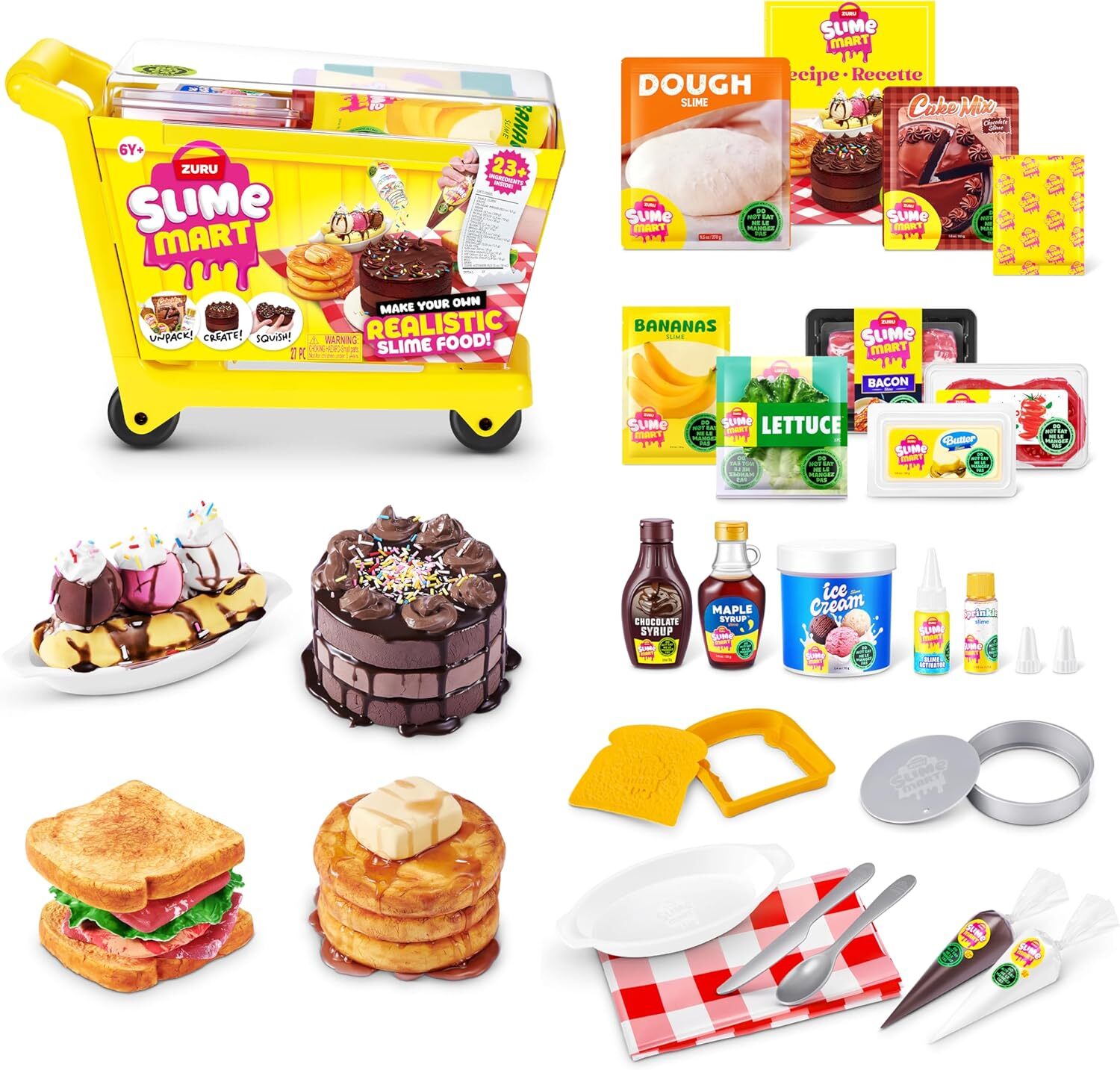 Slime Mart史萊姆超市-購物推車組