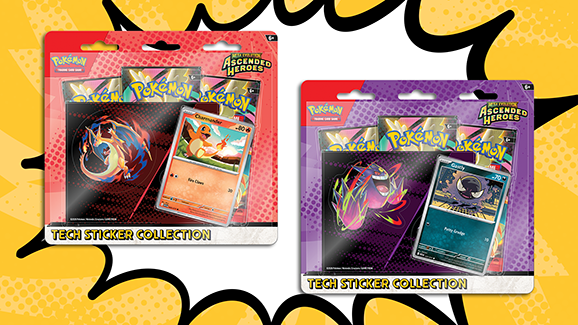 【美版】Pokemon Trading Card Game - Mega Evolution - Ascended Heroes Tech Sticker Collection