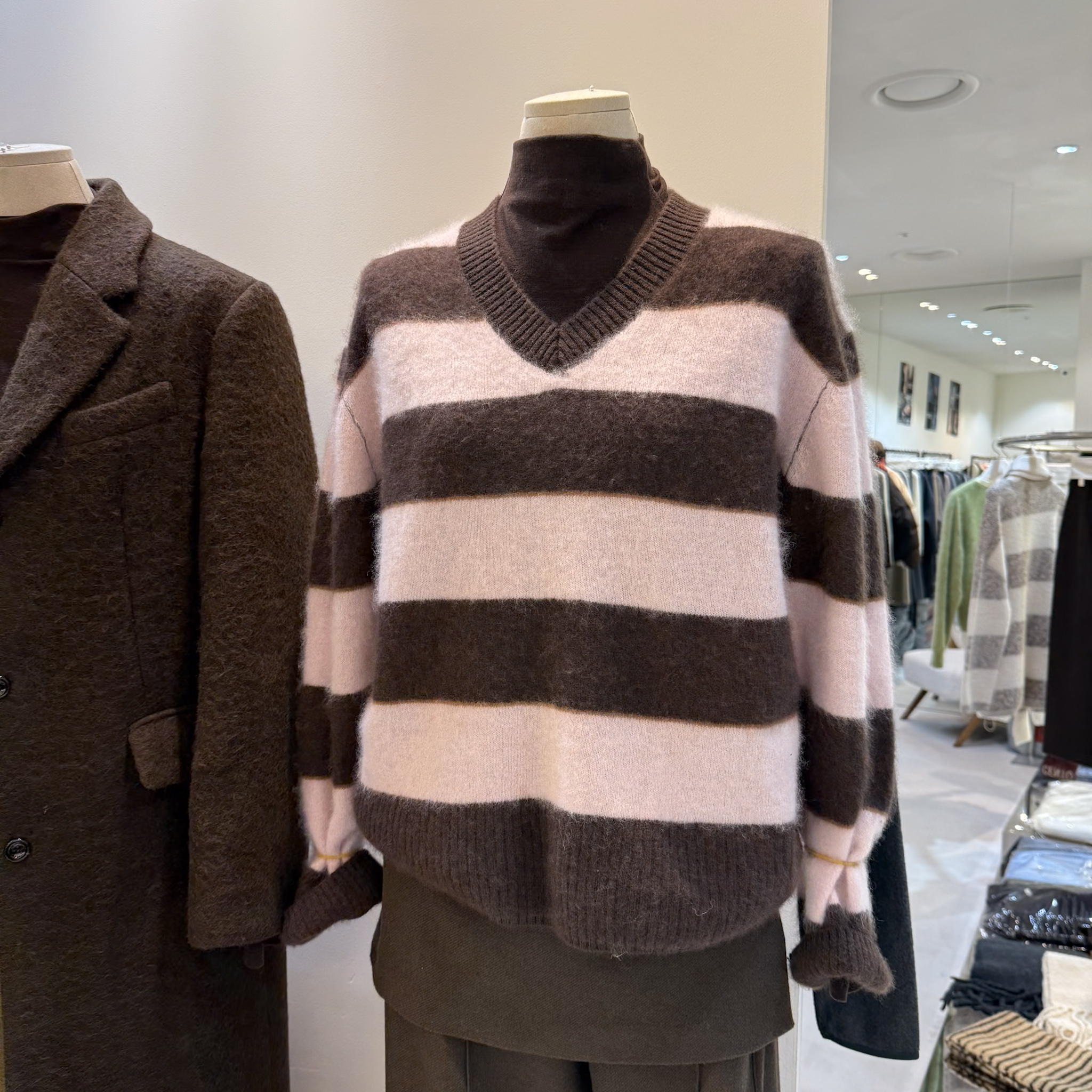 J30甜妹必備!草莓巧克力100%柔軟羊毛針織衣