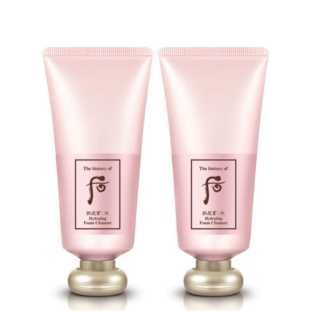 2x THE HISTORY OF WHOO 后 拱辰享:水研保濕潔面 180ml [平行進口]