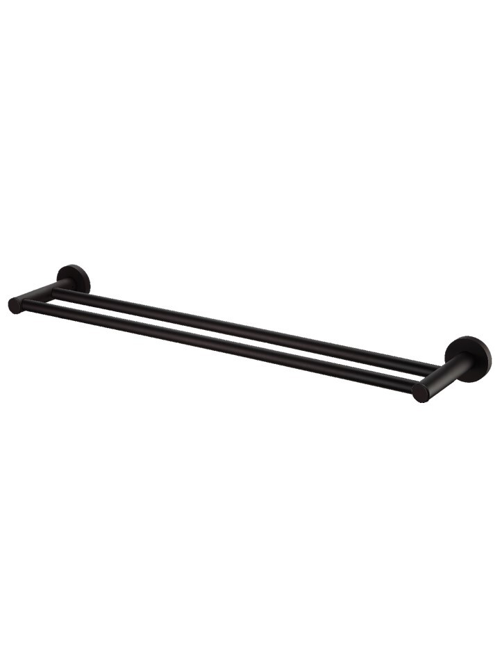 A1ST-4921BK不銹鋼雙桿毛巾架