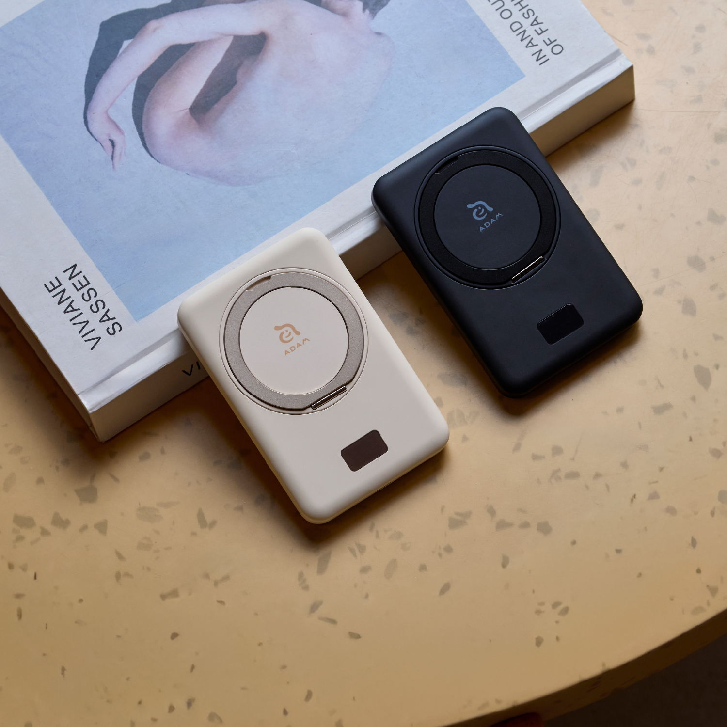 VIONTA B10 Solid-State Power Bank with Foldable Stand + VIONTA B5 Solid-State Power Bank with Foldable Stand