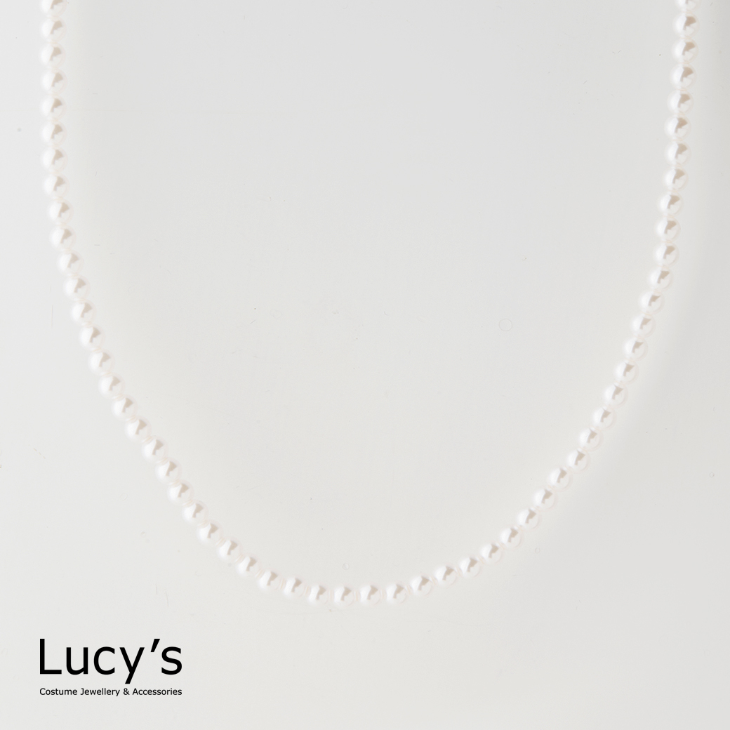 925純銀 浪漫珍珠 項鍊 (129099)