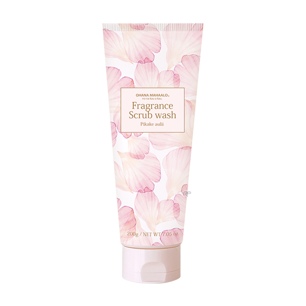 OHANA MAHAALO 愛戀茉莉 角質掰掰磨砂沐浴霜200g