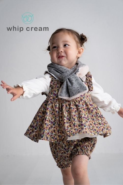 【日本 whip cream】果實燈芯絨寶寶套裝