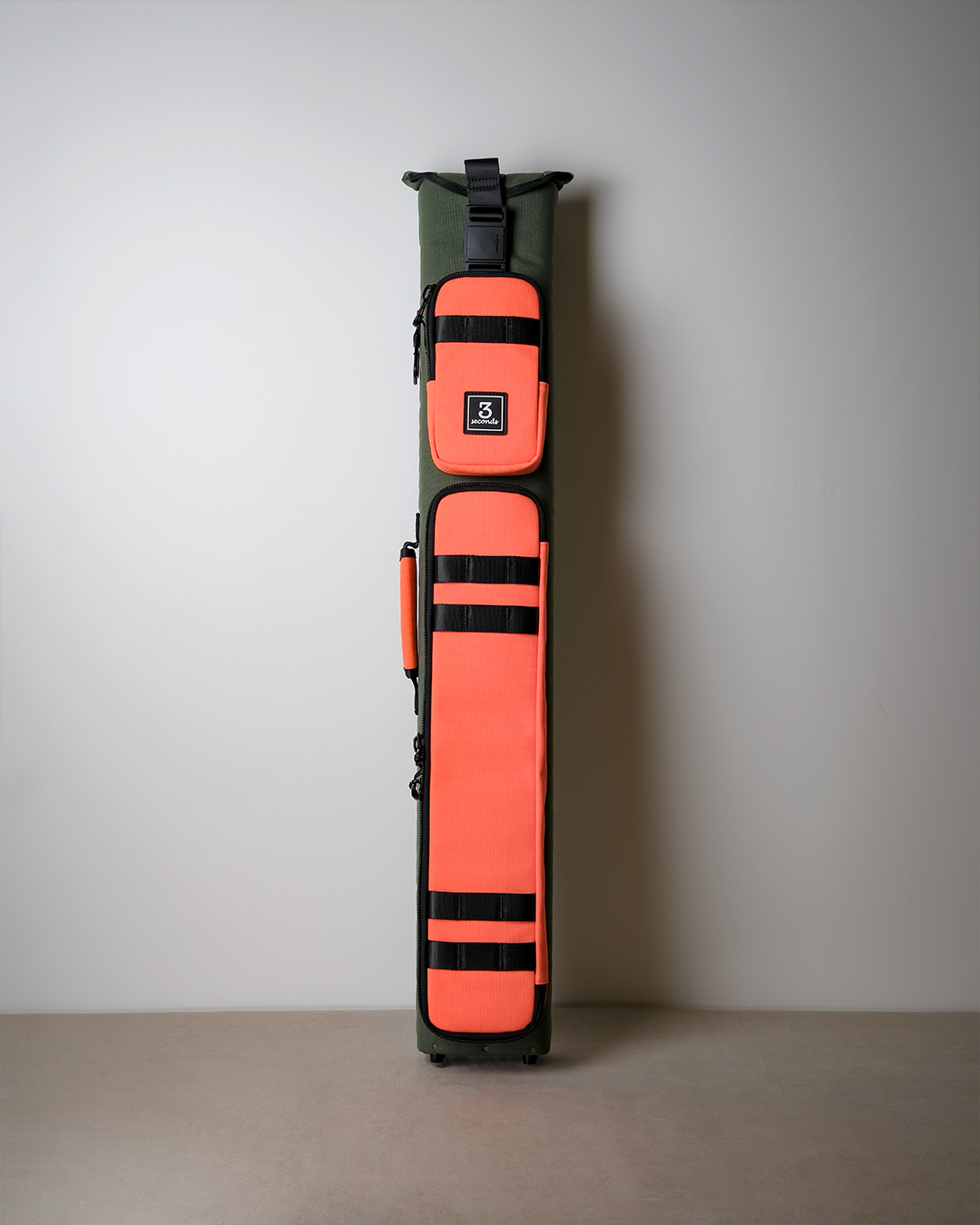 3seconds 3B5S Hard Case (Olive/Orange) | TS Billiards