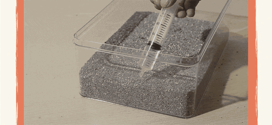 草恩礦砂任何邊角都能輕鬆鏟起