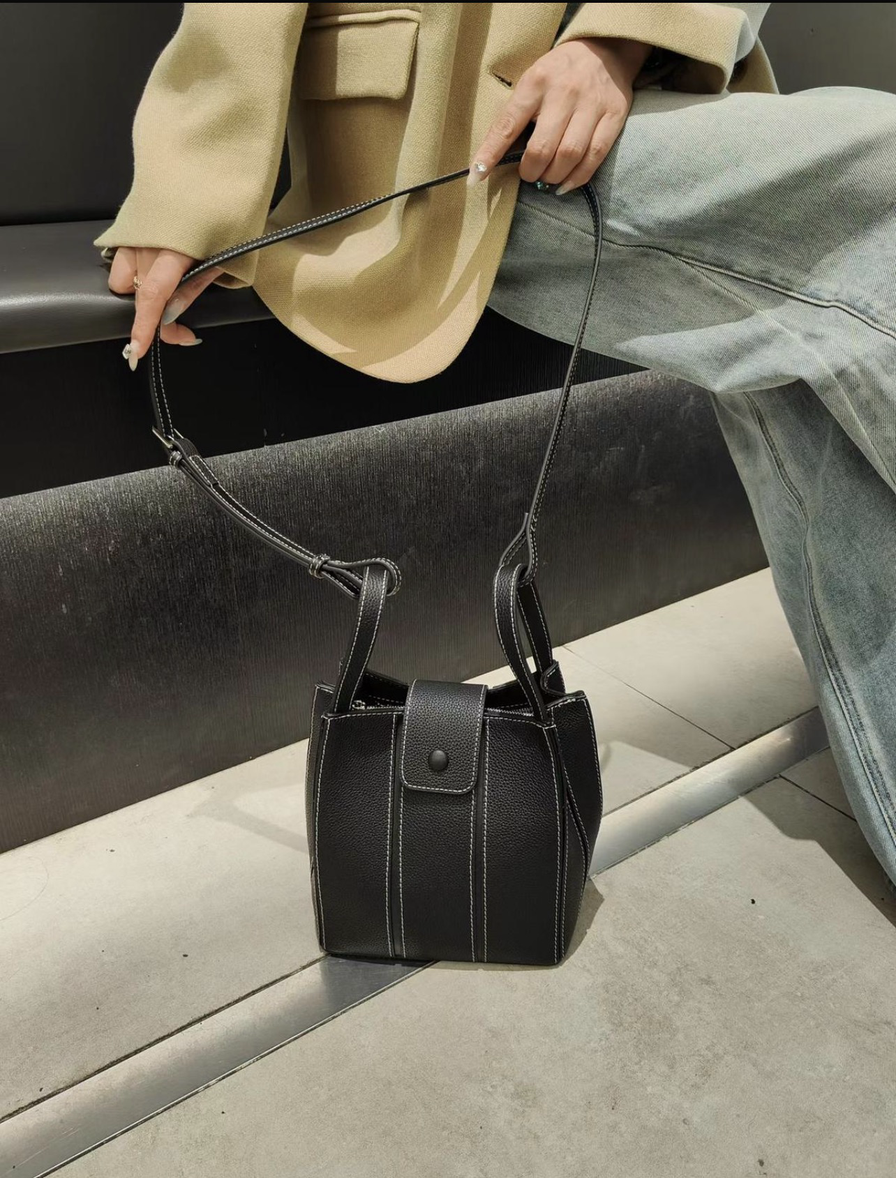 140BY—韓國真皮袋