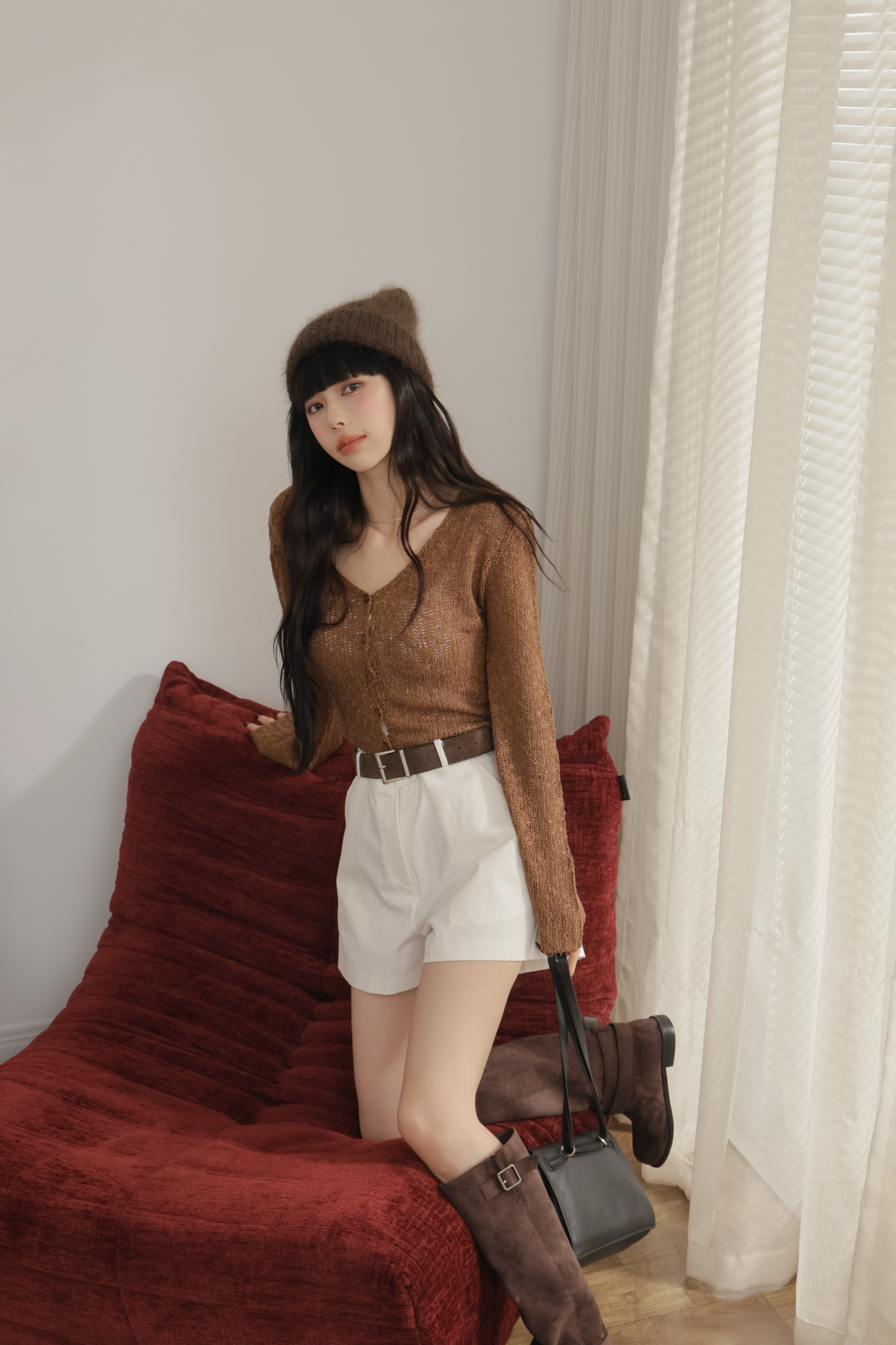 (現貨) 獨家自訂勾織短版外套 K02