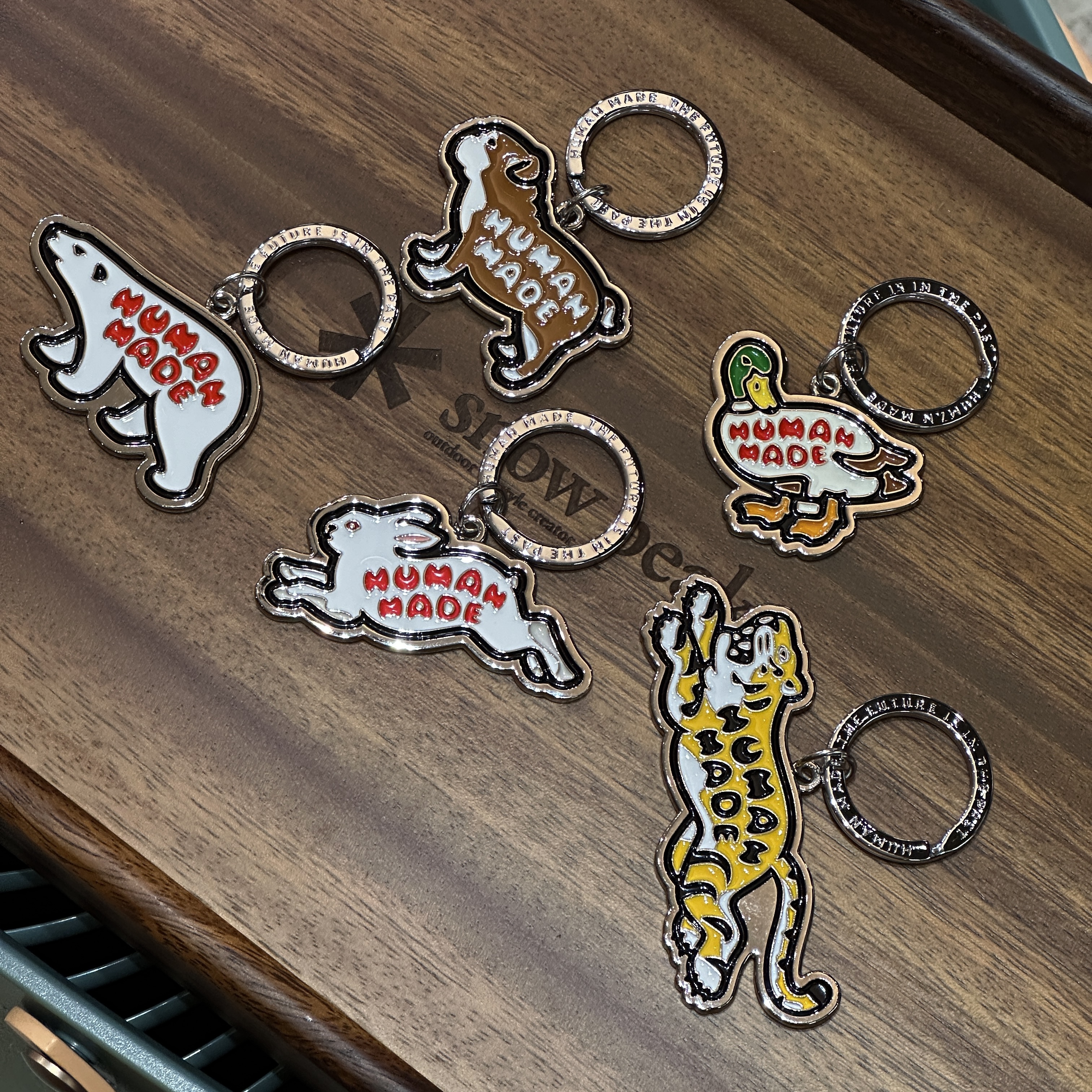 【現貨】Humanmade ANIMAL KEYRING 動物吊飾 HM29GD130