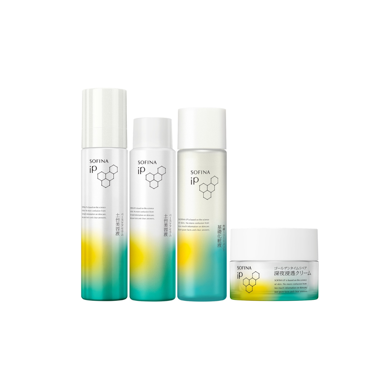 SOFINA 角質層修護滋潤晚霜護膚套裝