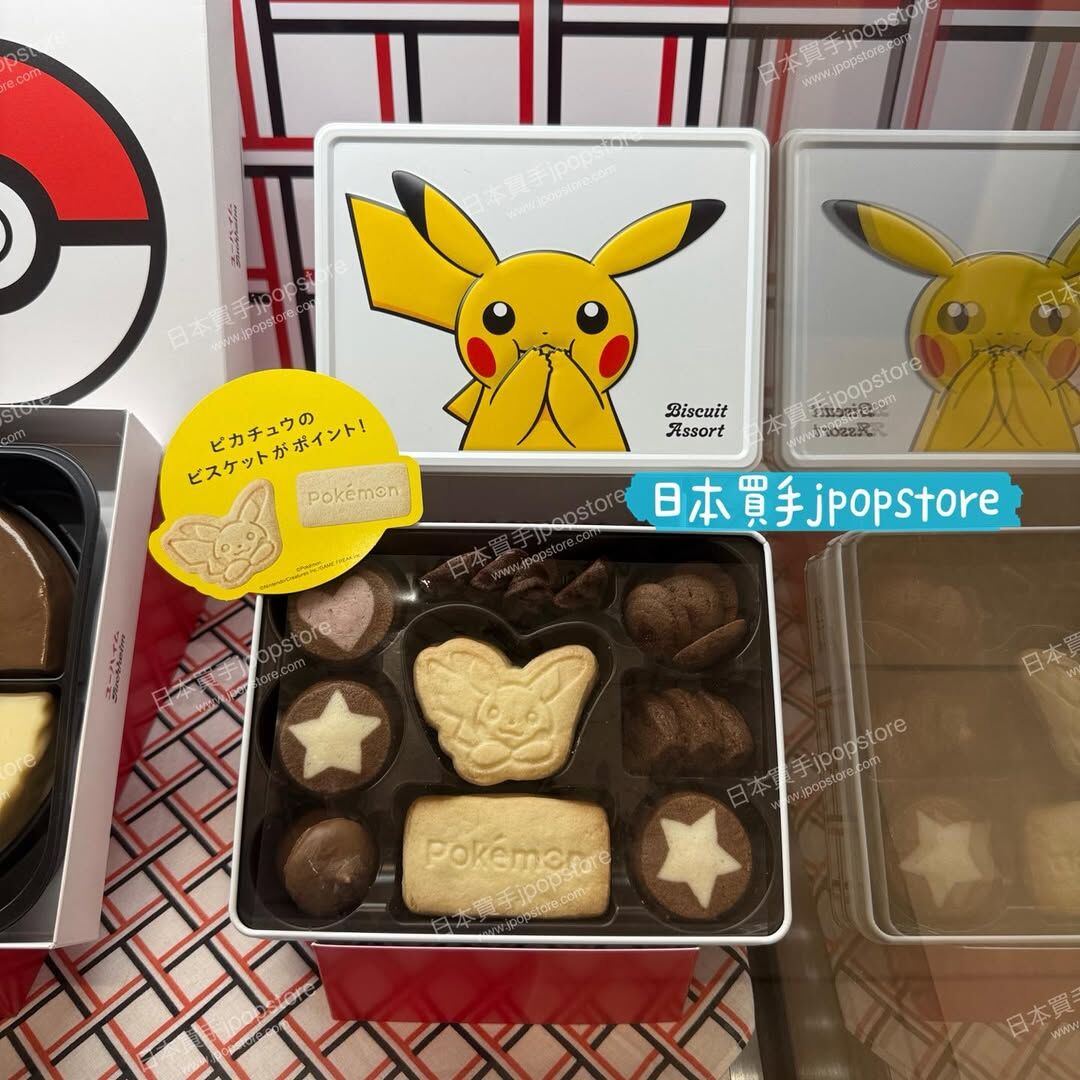 日本禮盒 pikachu biscuit assort
