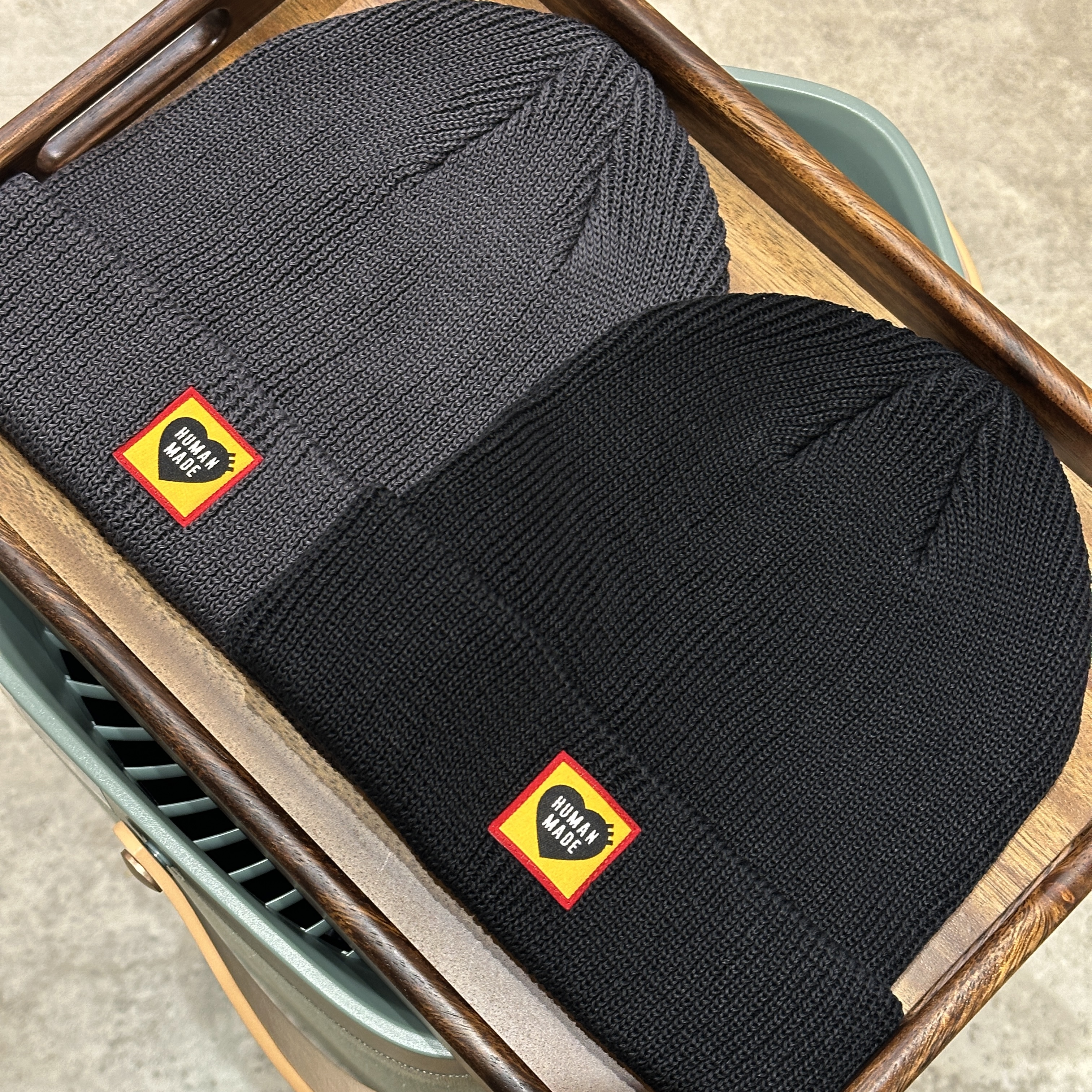 【現貨】Human made 愛心標籤 毛帽 HM31GD024