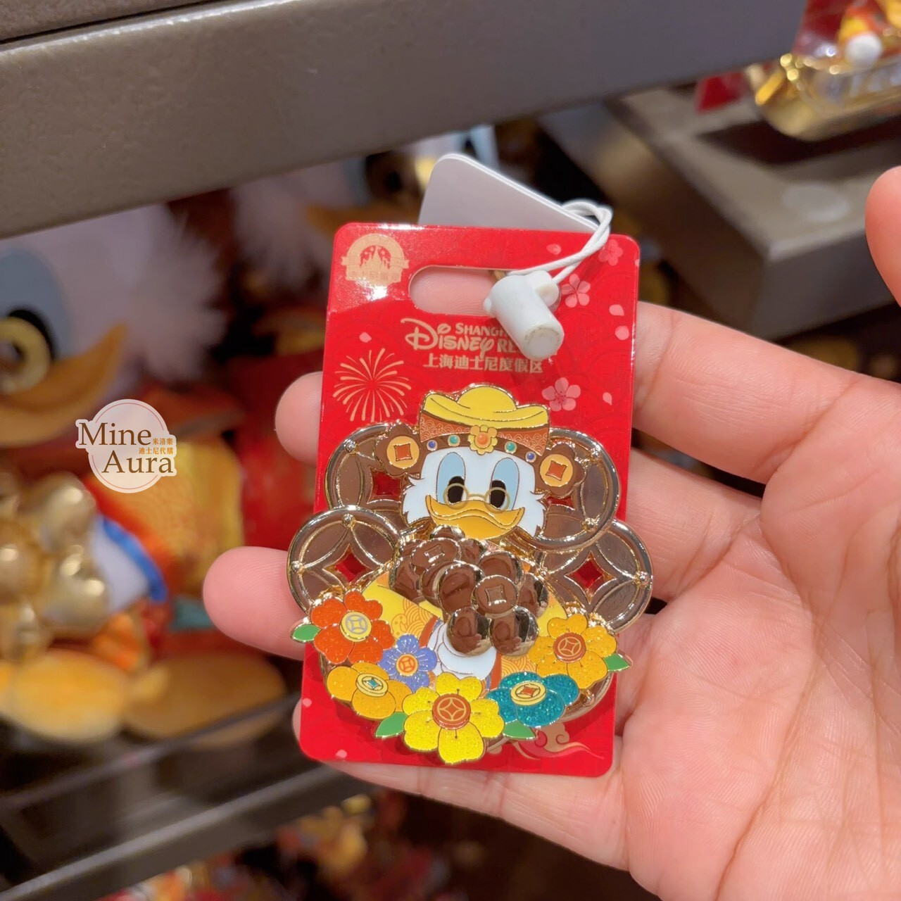 2026 新春 史高治系列 唐老鴨 Donald 舅舅 史高治 造型 徽章 PIN -上海迪士尼樂園