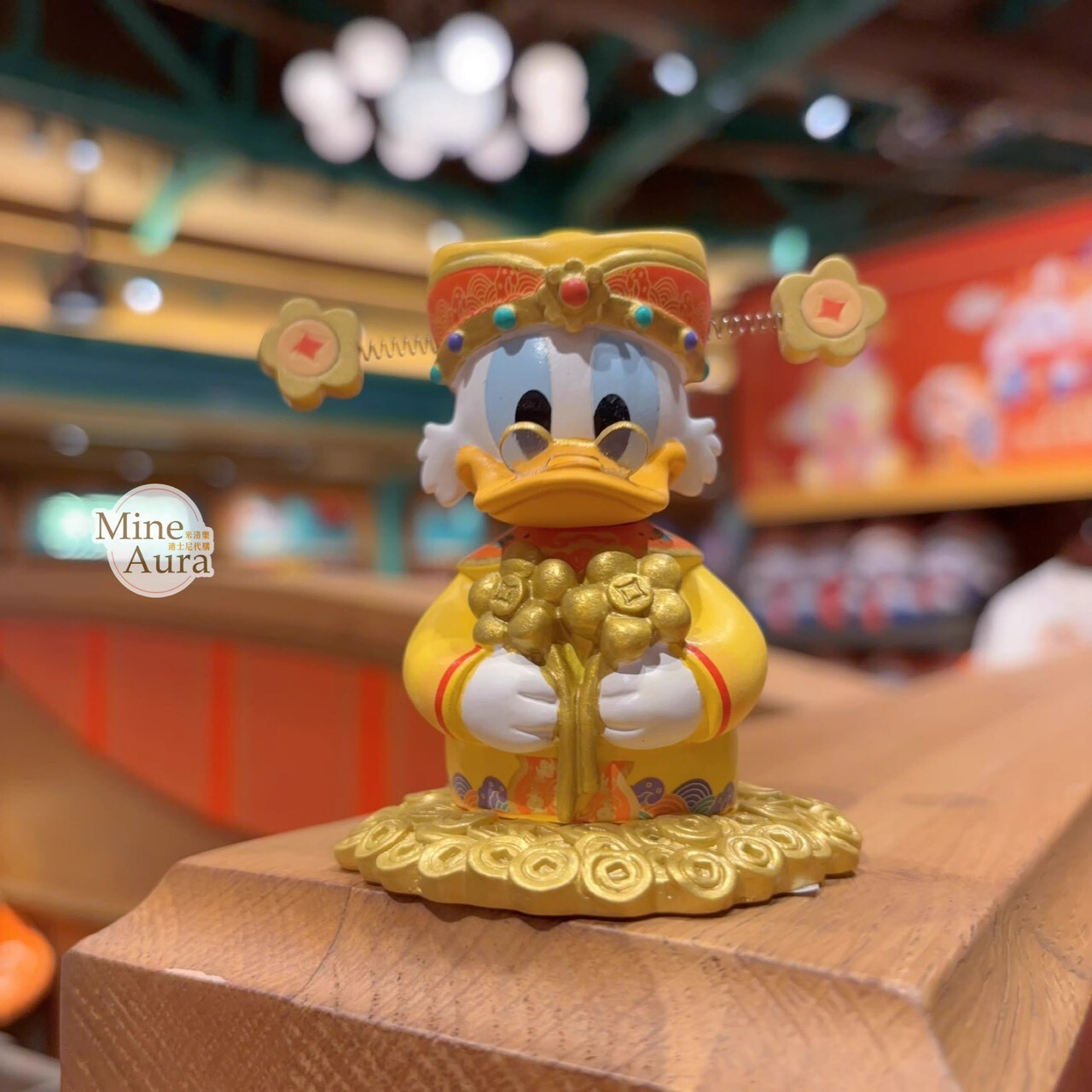 2026 新春 史高治系列 唐老鴨 Donald 舅舅 史高治 造型 擺飾品 -上海迪士尼樂園