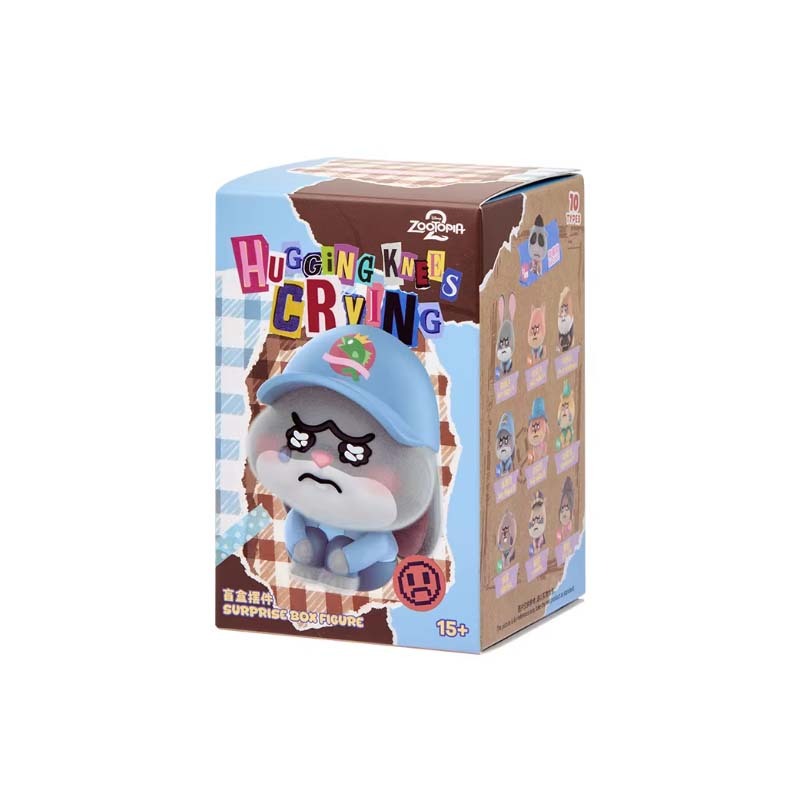 【盲盒】MINISO 迪士尼 動物方城市系列 抱膝痛哭系列 盲盒 MN251211 [台灣現貨]