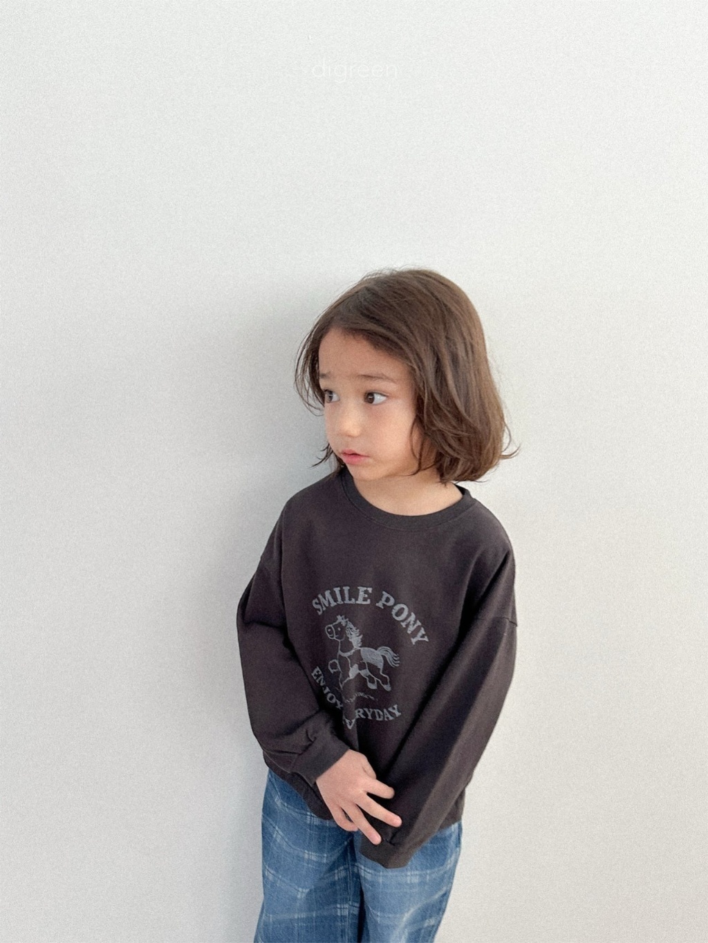 正韓春Digreenkids 兩色小馬上衣