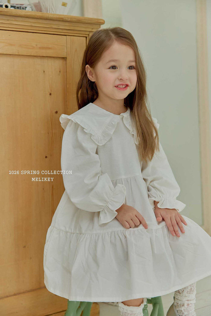 正韓春Melikey 優雅女孩花邊洋裝
