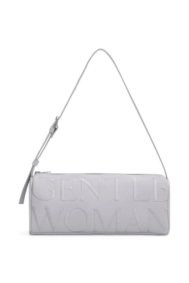 Gentle Woman Petit Round Shoulder Bag(Grey)