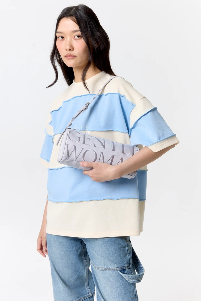 Gentle Woman Petit Round Shoulder Bag(Grey)