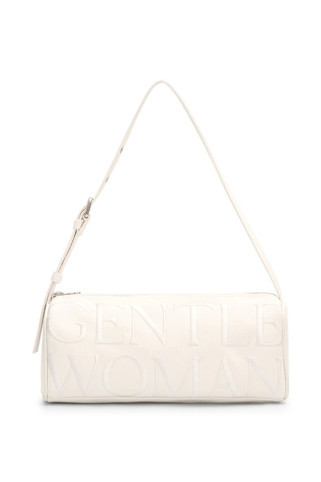 Gentle Woman Petit Round Shoulder Bag(Cream)