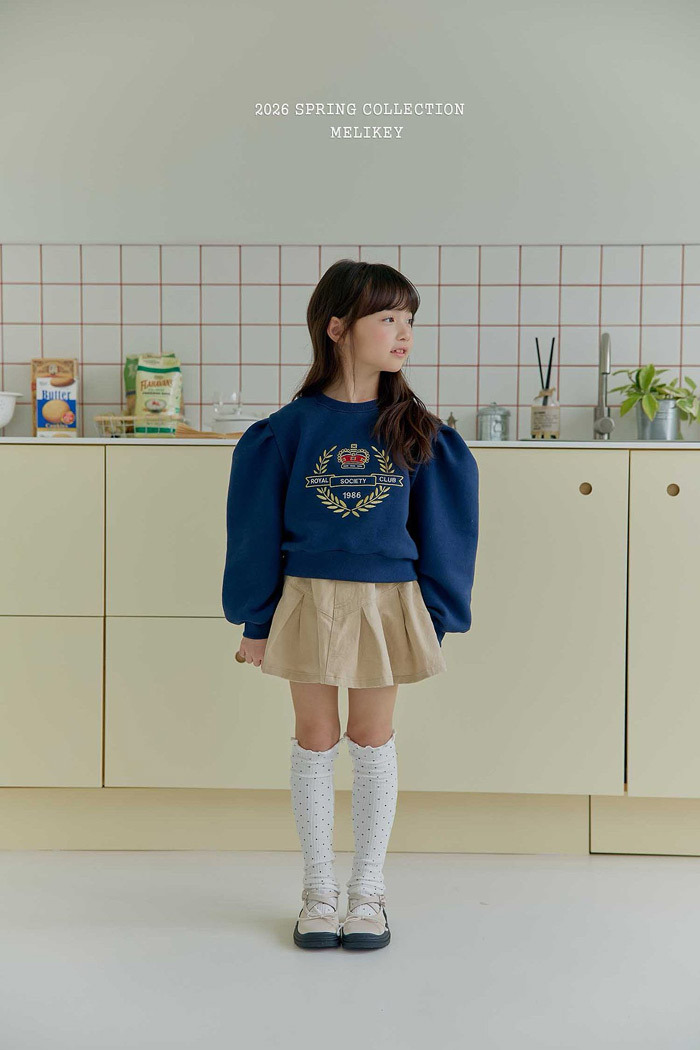 正韓春Melikey 卡其A字裙