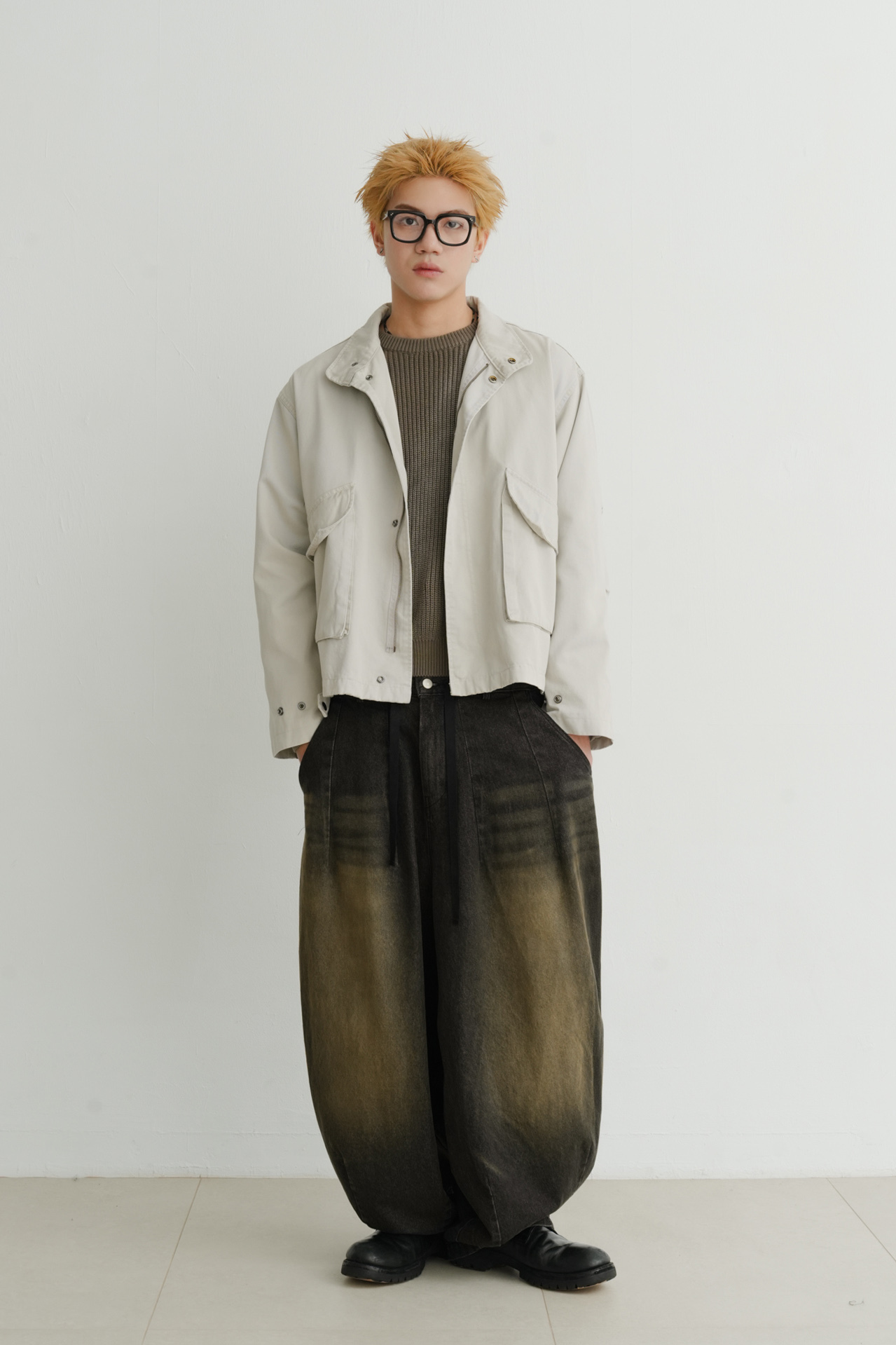 Cation Pressed Short Field Jacket #外套