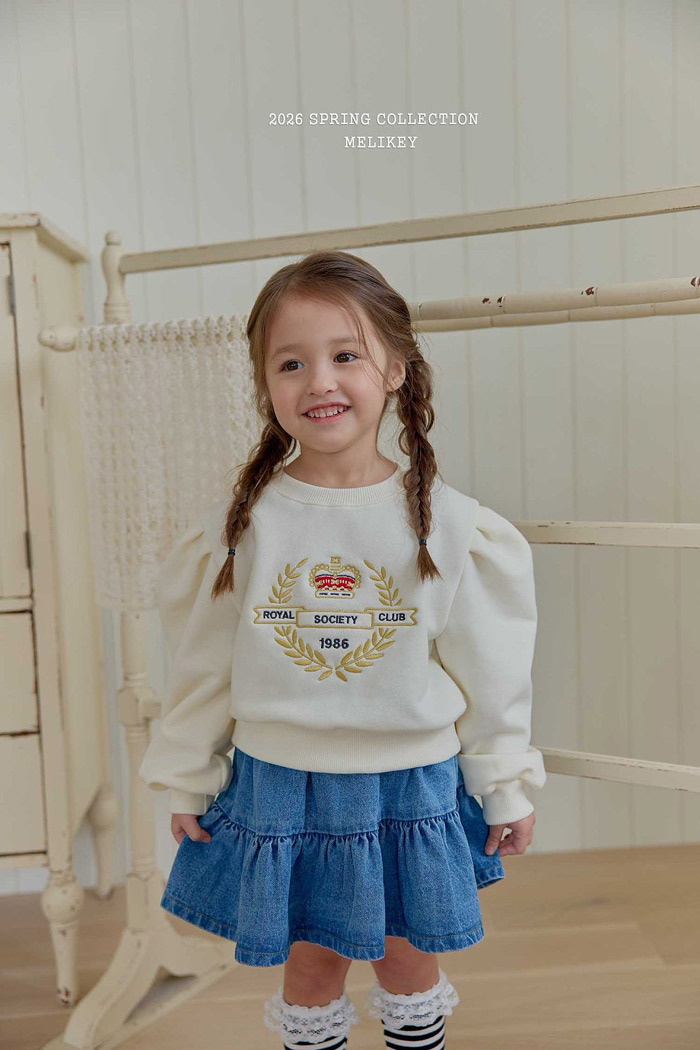 正韓春Melikey 原色牛仔裙