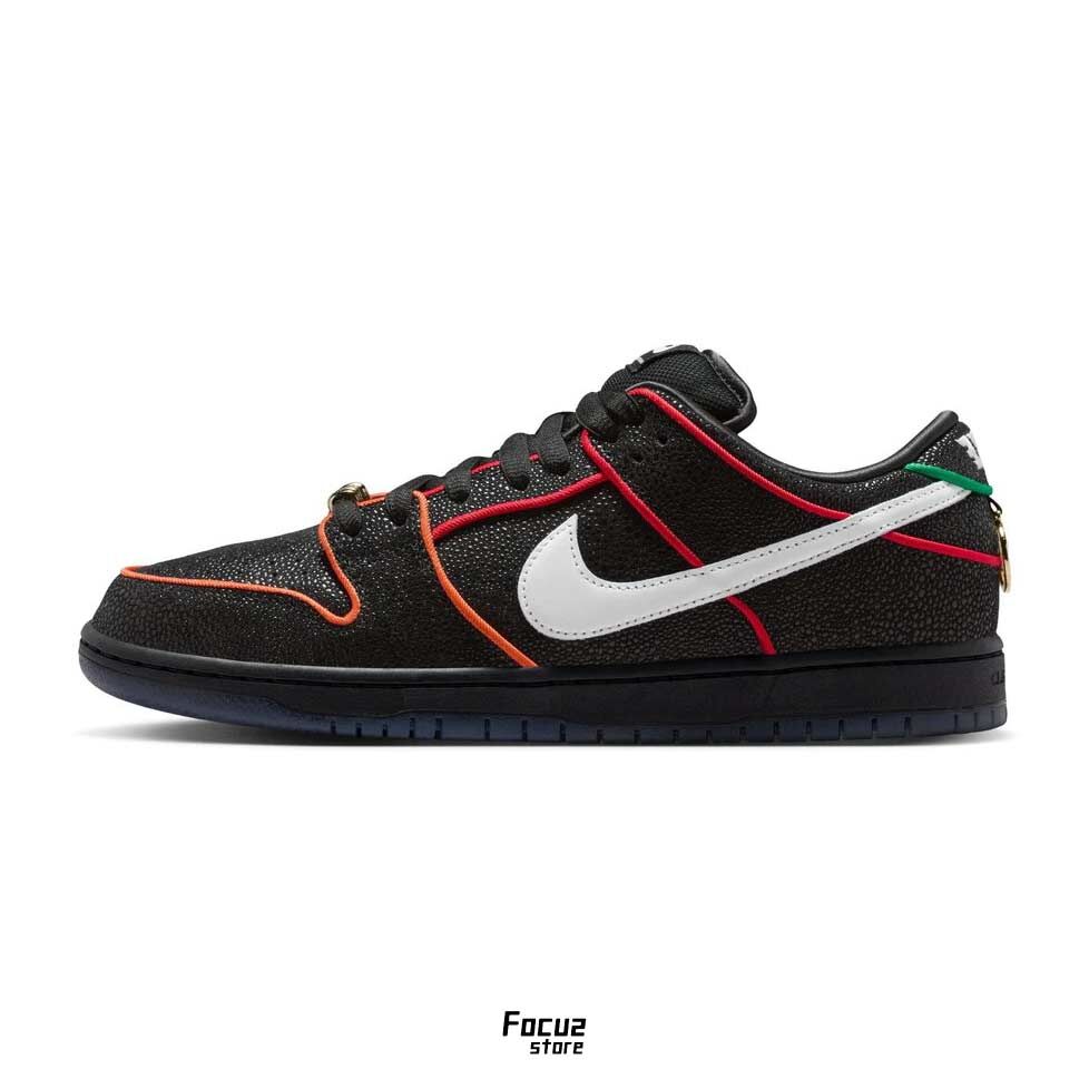 【Focus Store】預購 Bronx Girls Skate x Nike SB Dunk Low "Black and Challenge Red" 黑紅 HV1664-001