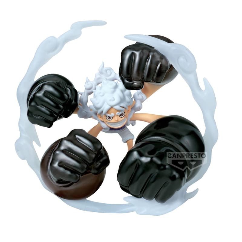 BP 代理版 景品 航海王 WCF SPECIAL 蒙其.D.魯夫 五檔 伸縮自如的白色橡膠槍亂打