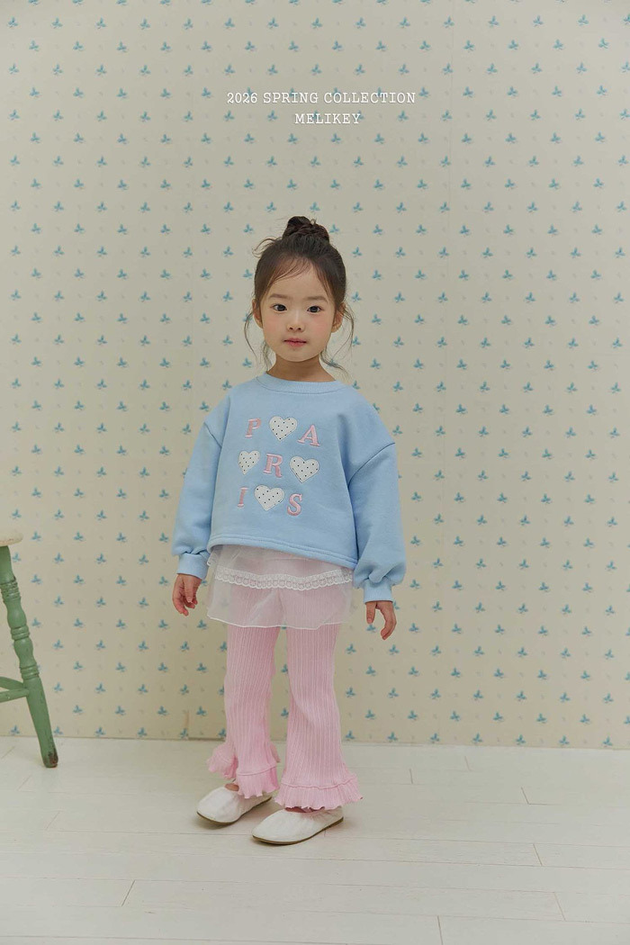 正韓春Melikey 甜美蕾絲疊穿圍裙