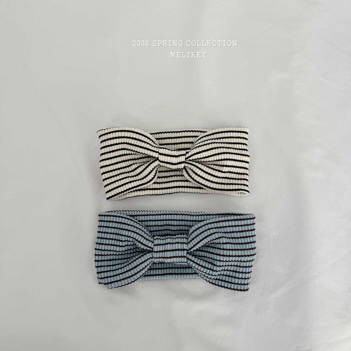 正韓春Melikey 兩色條紋髮帶