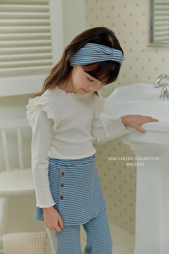 正韓春Melikey 兩色條紋髮帶