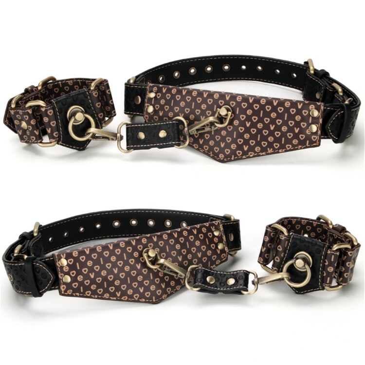 Rebellion Reign 花押奢華手腳連銬 大腿銬 sm道具