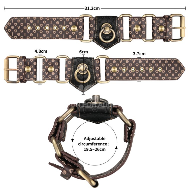 Rebellion Reign 花押奢華手腳連銬 大腿銬 sm道具